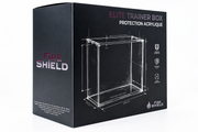 Protection acrylique ETB premium Fire Shield pour Elite Trainer Box